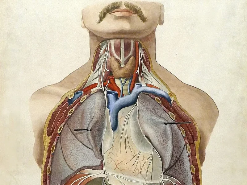1822-Johann Heinrich Wittmaack - Tavola anatomica